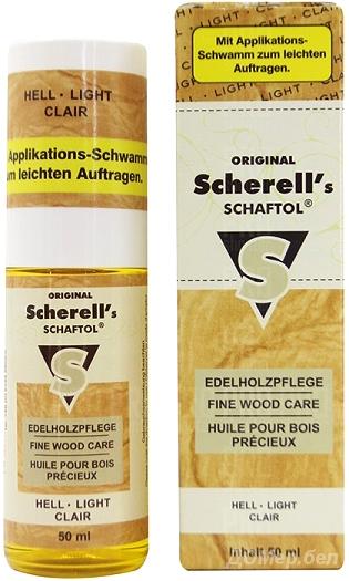 Льняное масло для дерева BALLISTOL Scherell Schaftol бесцветное, 50ml